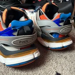 Balenciaga | Shoes | Balenciaga Trackorange Blue | Poshmark